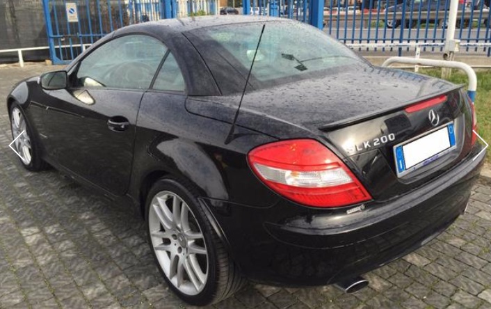 Left hand drive MERCEDES SLK CLASS SLK 200 SPORT